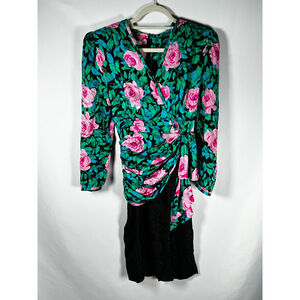 POV Collection Silk Vintage Dress - 80's - 90's